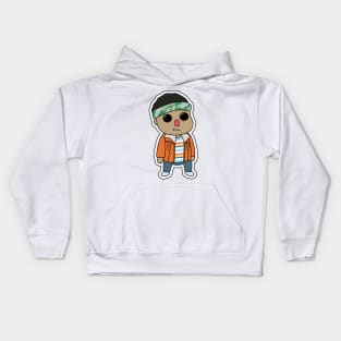 Lucas Cute Face Kids Hoodie